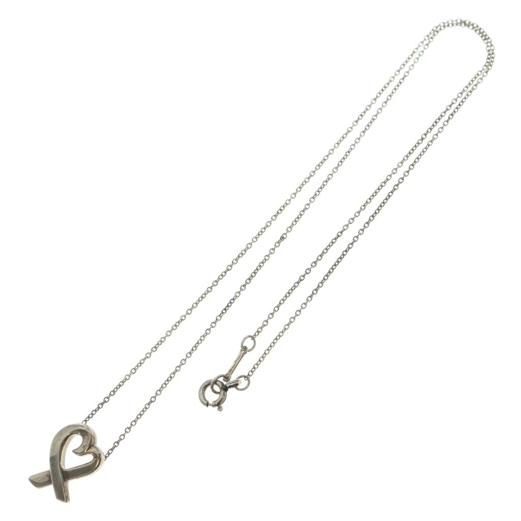 TIFFANY & Co.(ティファニー) ラビングハート ネックレス シルバー Ag925 レディース