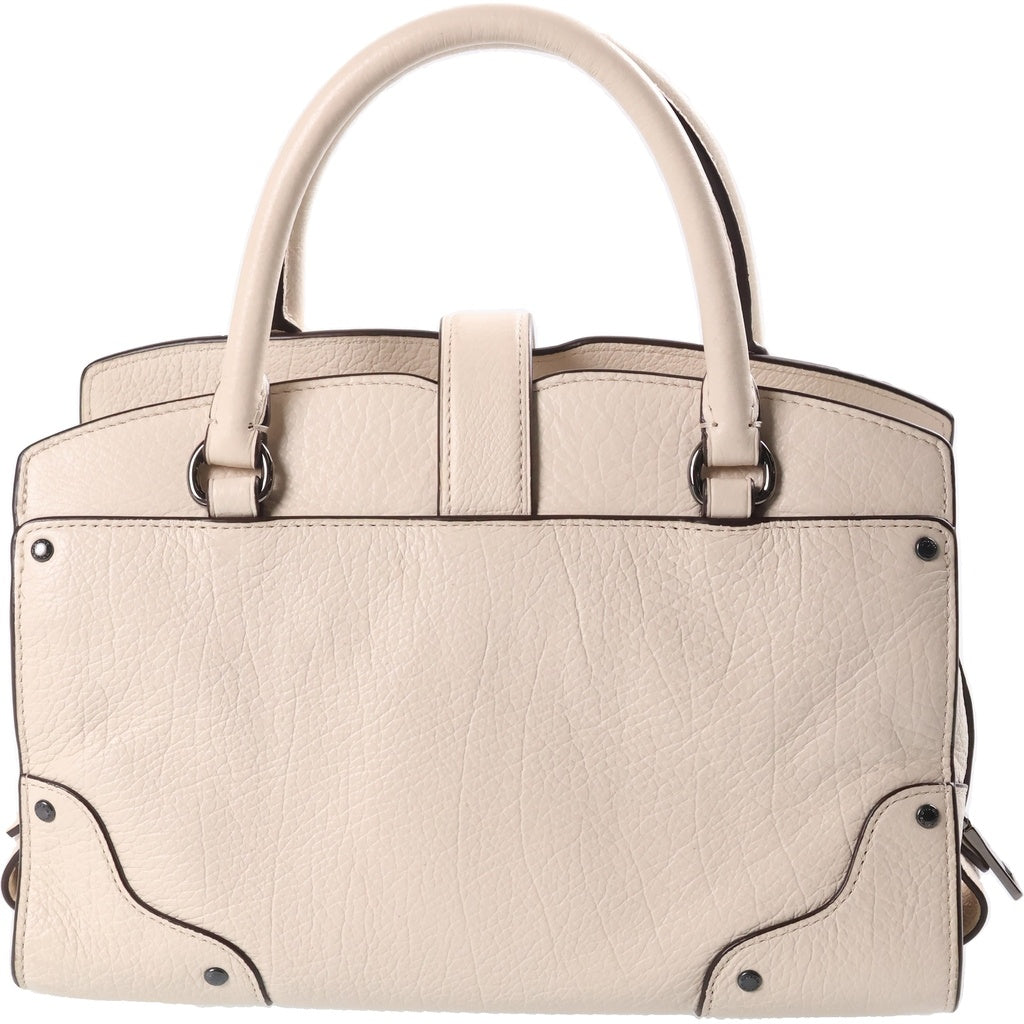 COACH(コーチ) マーサー サッチェル24 スーベニア エンブロイダリー 2WAYハンドバッグ ショルダーバッグ アイボリー レザー 57722 ガンメタ金具 レディース