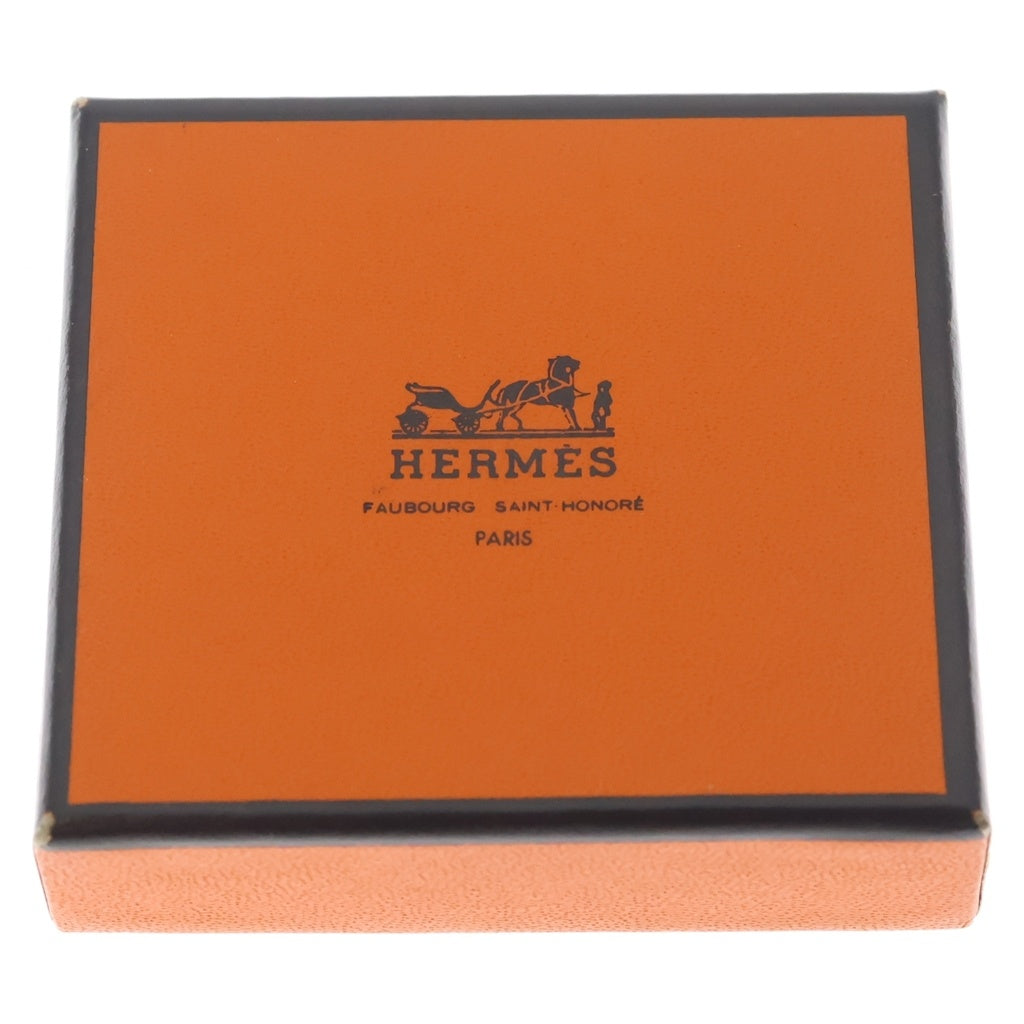 HERMES(エルメス) アタメ ブレスレット レザー ゴールド×ブラウン レディース