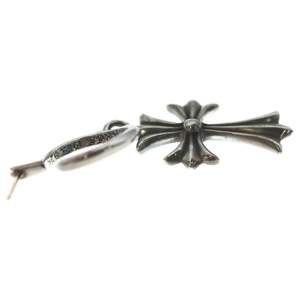 CHROME HEARTS(クロムハーツ) TINY CH CROSS タイニーCHクロス フープピアス シルバー BCA115