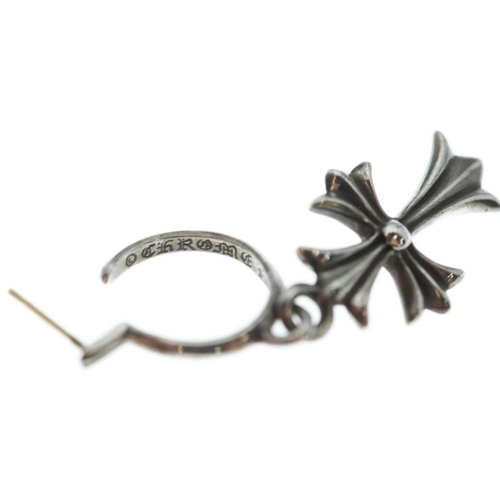 CHROME HEARTS(クロムハーツ) TINY CH CROSS タイニーCHクロス フープピアス シルバー BCA115
