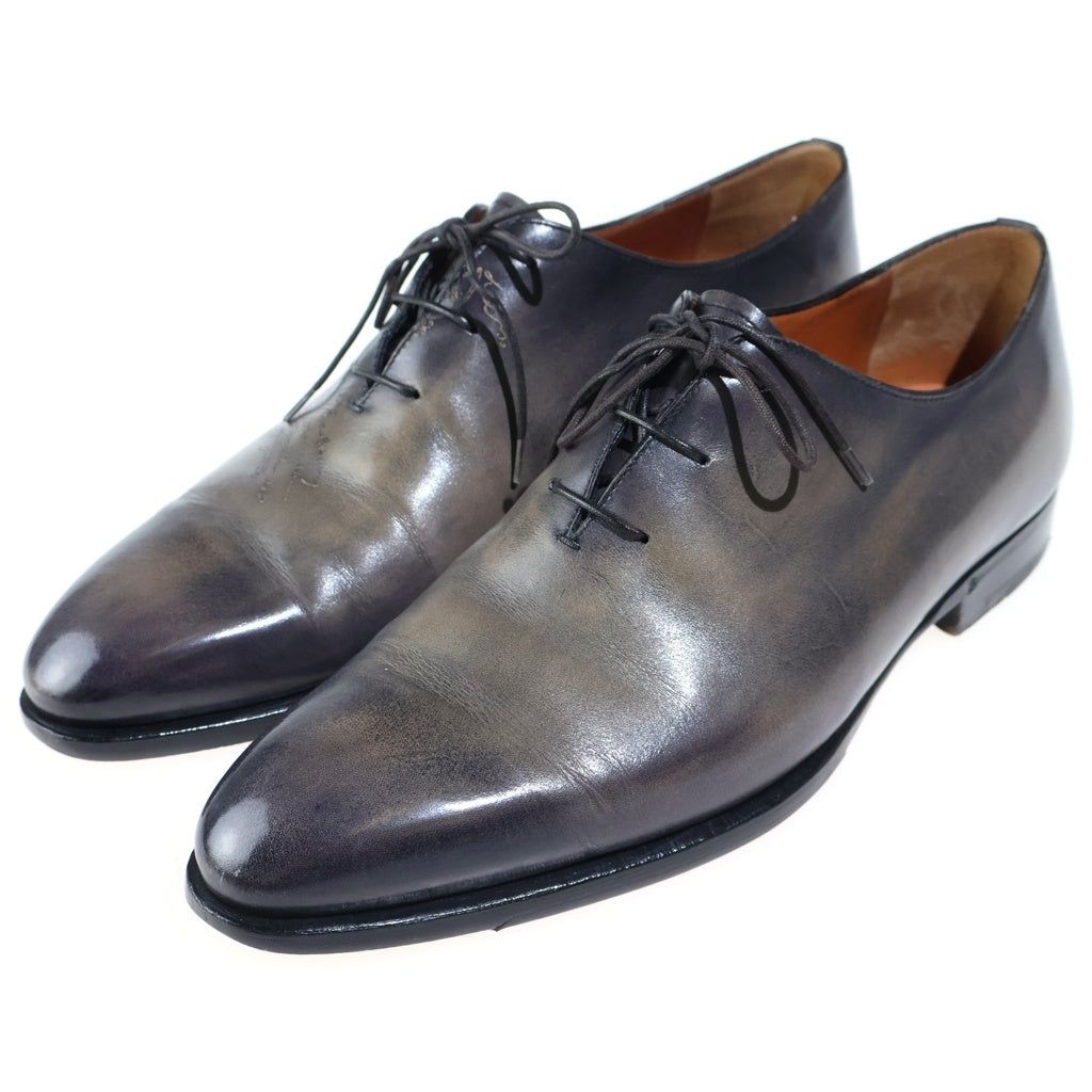 Berluti(ベルルッティ) アレッサンドロ ガレ スクリット ビジネスシューズ レザーシューズ パティーヌ ブラウングレー #7