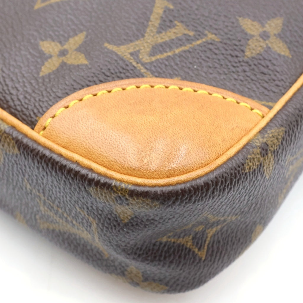 LOUIS VUITTON(ルイヴィトン) モノグラム ダヌーヴ ショルダーバッグ PVC×レザー ブラウン M45266 レディース