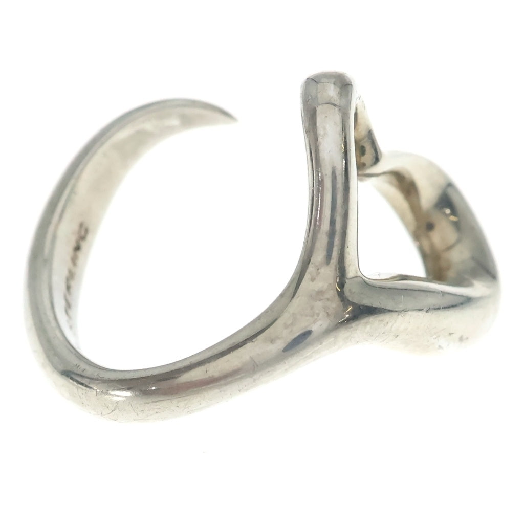 TIFFANY & Co.(ティファニー) オープンハートリング シルバー SV925 レディース