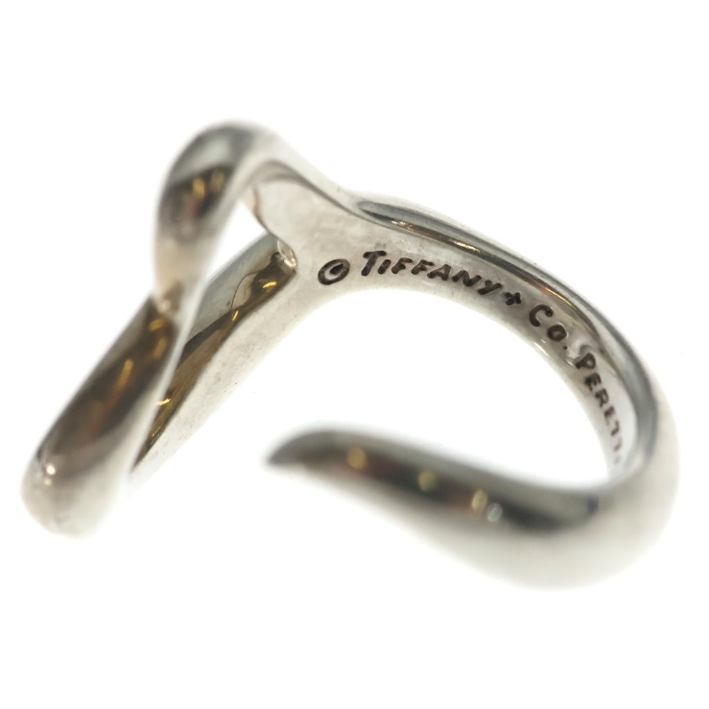 TIFFANY & Co.(ティファニー) オープンハートリング シルバー SV925 レディース