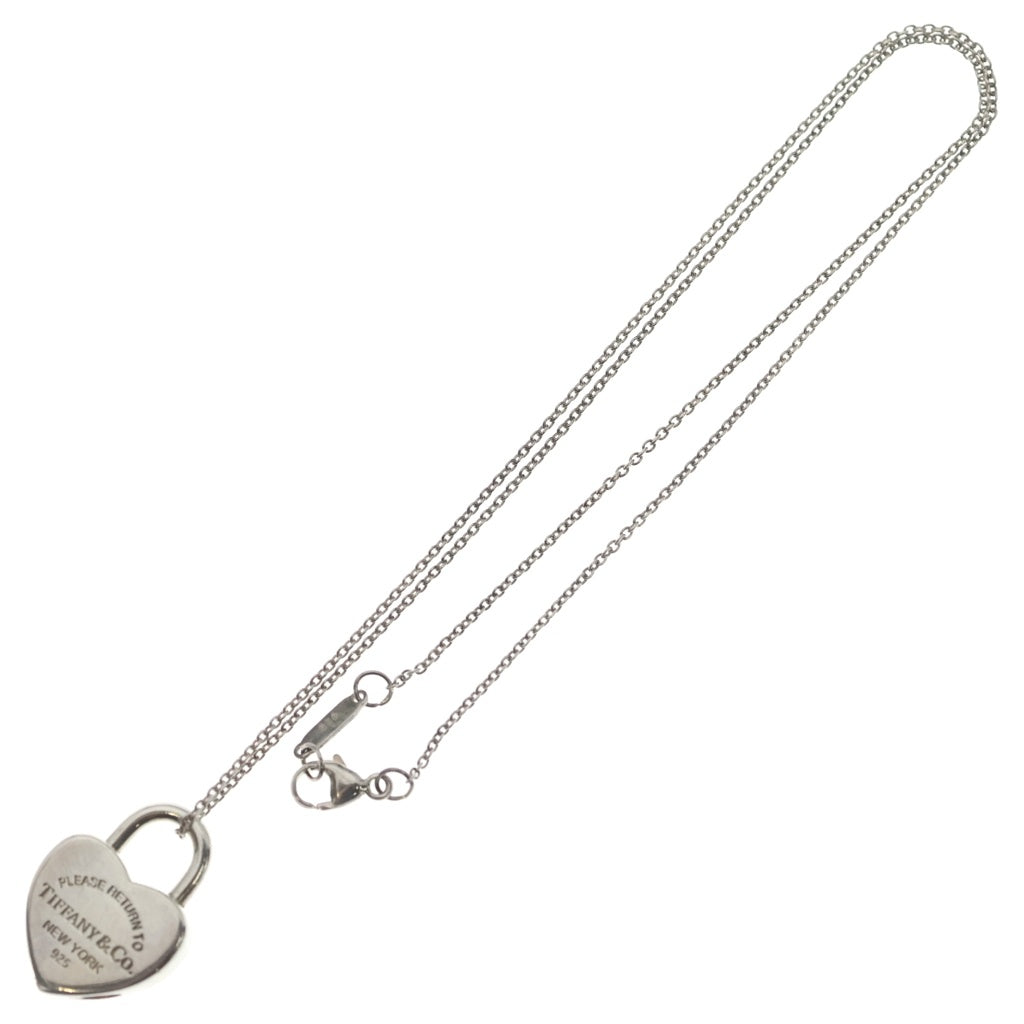 TIFFANY & Co.(ティファニー) リターントゥティファニー ハートロック ネックレス Ag925 シルバー レディース