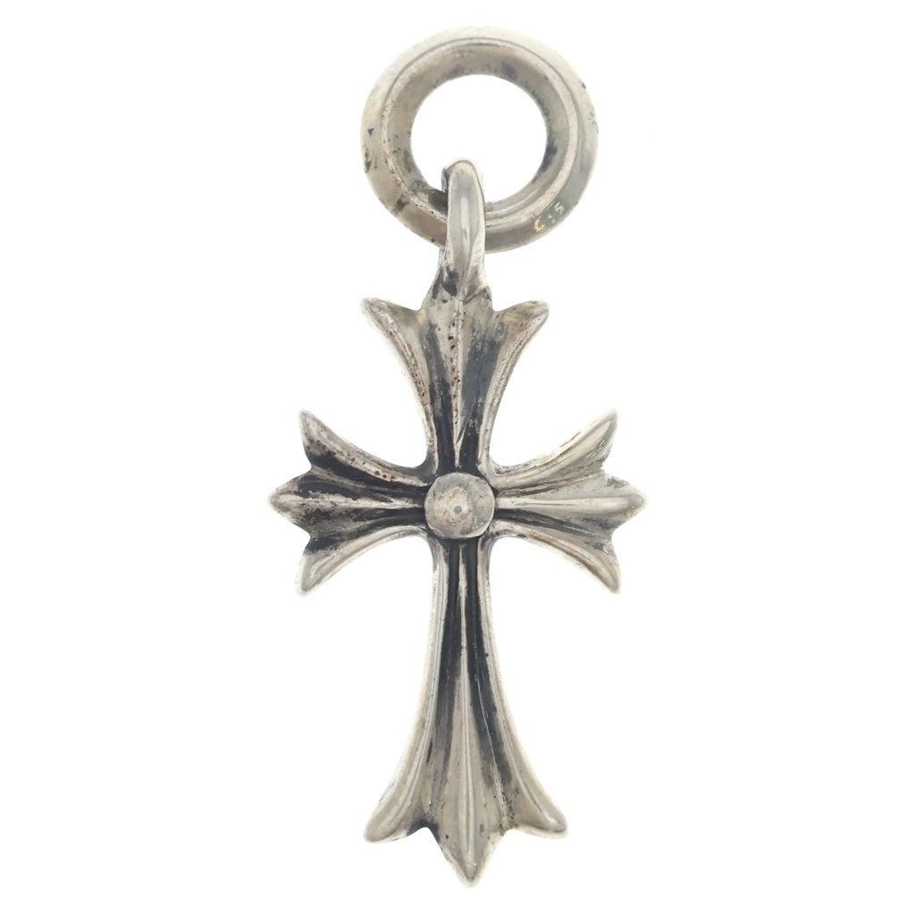 CHROME HEARTS(クロムハーツ) TINY CH CROSS タイニーCHクロス チャーム ネックレストップ シルバー BCA382