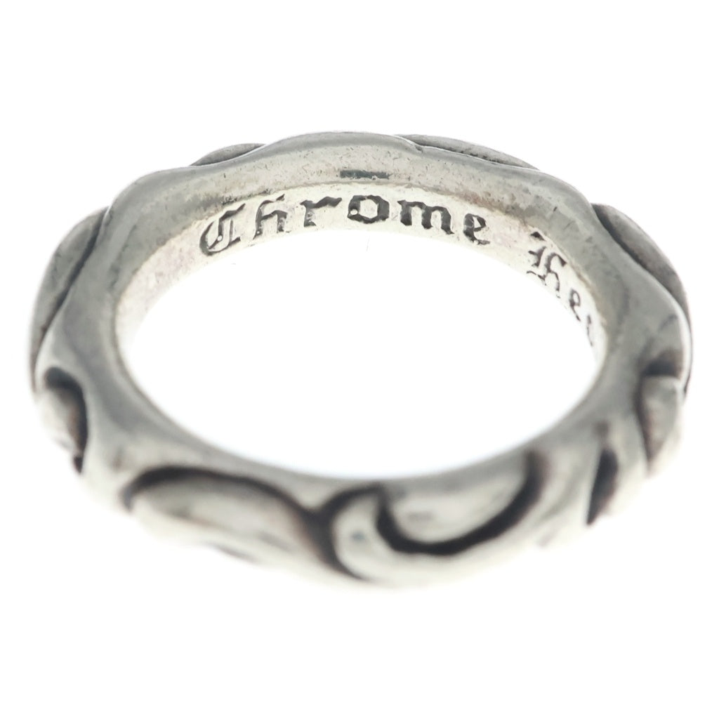 CHROME HEARTS(クロムハーツ) SCRL BAND スクロールバンド リング シルバー BCA351