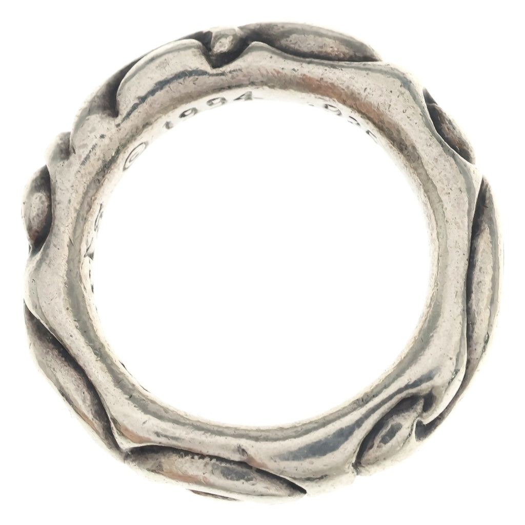 CHROME HEARTS(クロムハーツ) SCRL BAND スクロールバンド リング シルバー BCA351