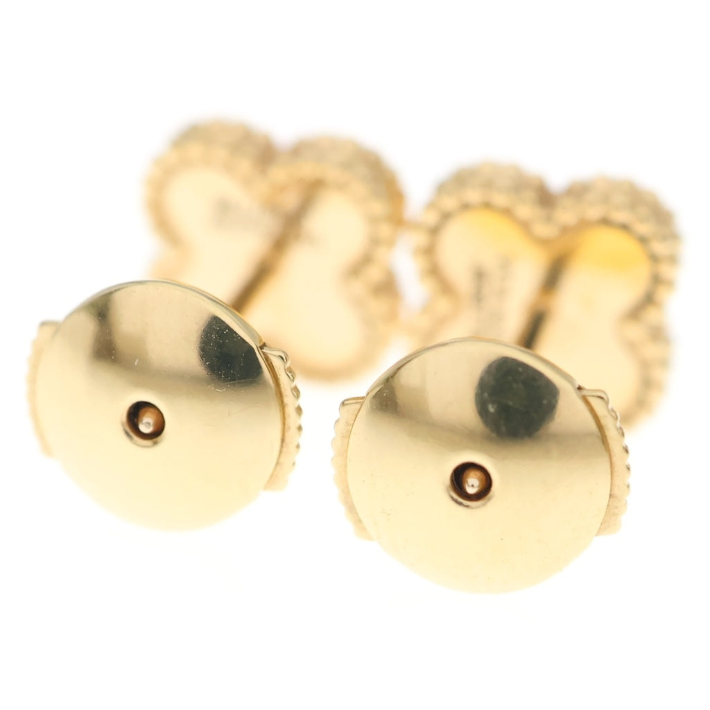 Van Cleef & Arpels(ヴァンクリーフアンドアーペル) スウィートアルハンブラ ピアス ピンクゴールド Au750PG レディース