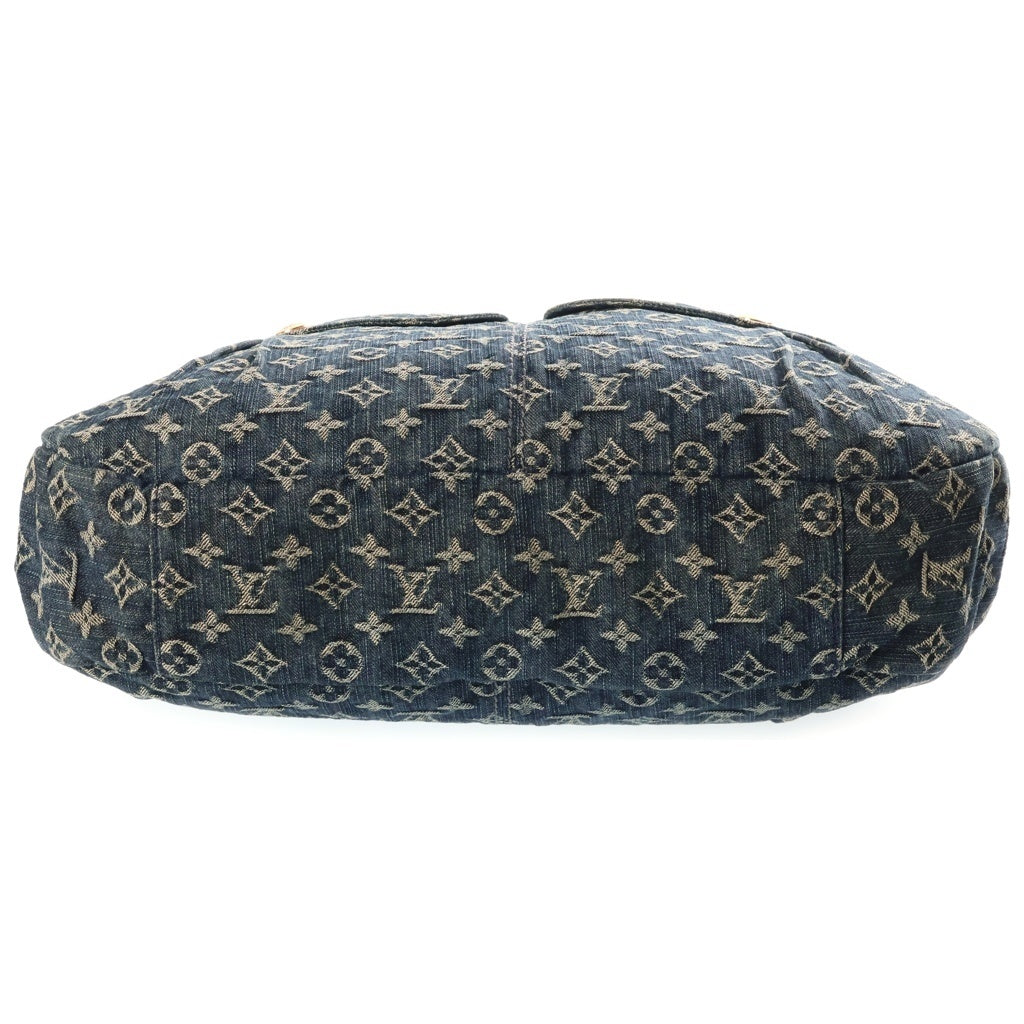 LOUIS VUITTON(ルイヴィトン) モノグラムデニム デイリーGM トートバッグ ハンドバッグ ブルー M40493 レディース