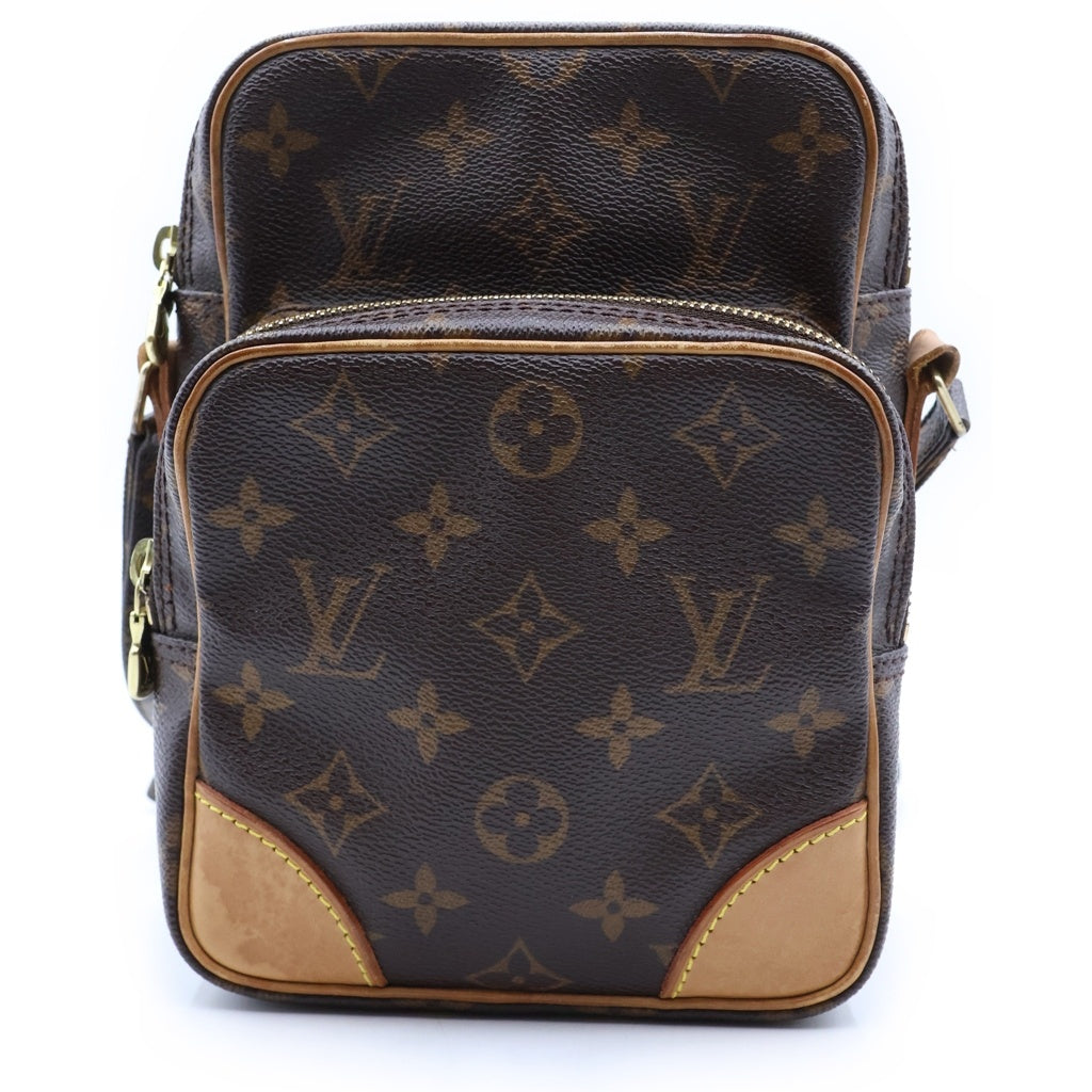 LOUIS VUITTON(ルイヴィトン) モノグラム アマゾン ショルダーバッグ ブラウン PVC×レザー M45236 TH1020 レディース
