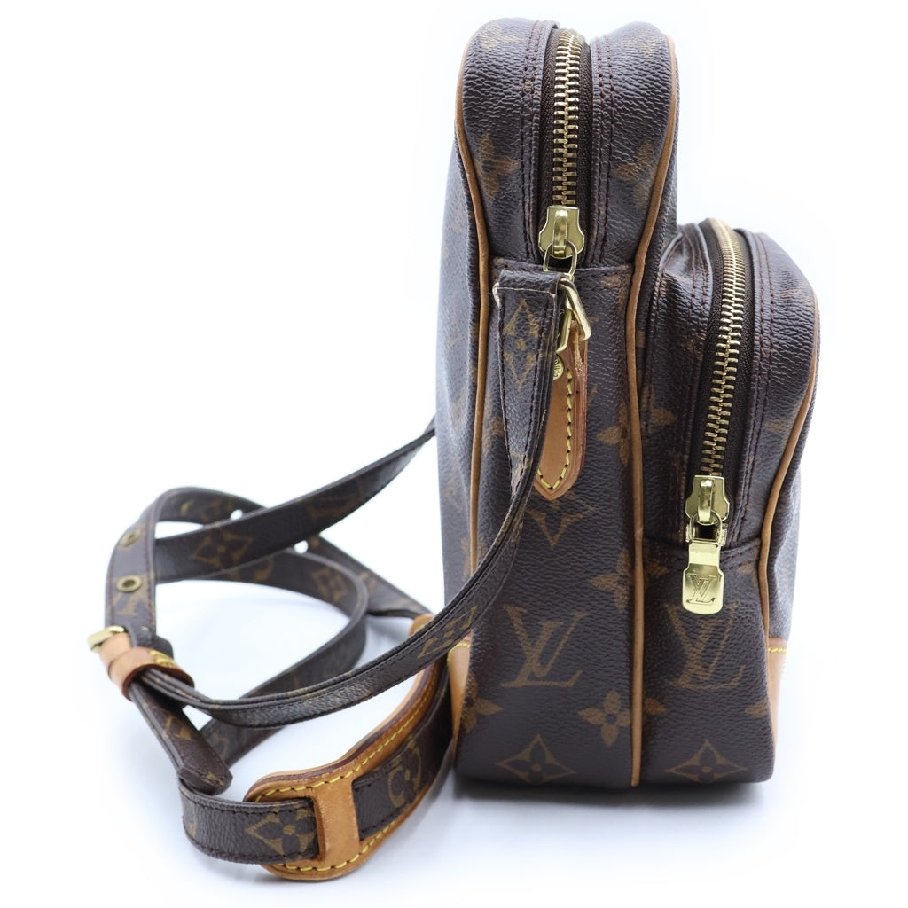 LOUIS VUITTON(ルイヴィトン) モノグラム アマゾン ショルダーバッグ ブラウン PVC×レザー M45236 TH1020 レディース