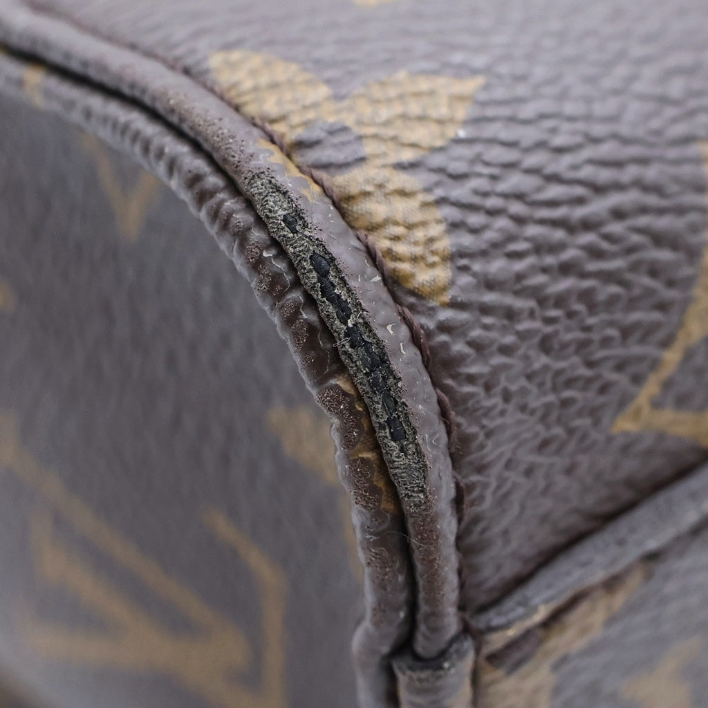 LOUIS VUITTON(ルイヴィトン) モノグラム サックプラBB ハンドバッグ ショルダーバッグ ブラウン PVC×レザー M46265 NFC レディース