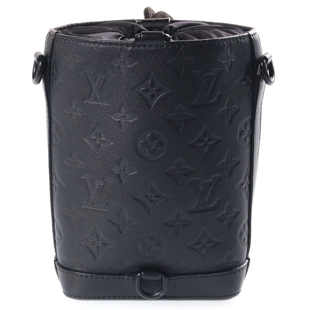 LOUIS VUITTON(ルイヴィトン) モノグラムシャドウ ノエスリング ショルダーバッグ レザー ブラック M82248 レディース