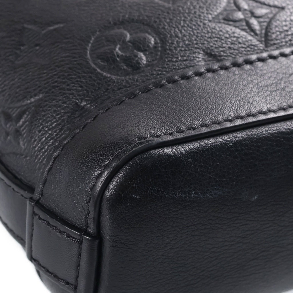 LOUIS VUITTON(ルイヴィトン) モノグラムシャドウ ノエスリング ショルダーバッグ レザー ブラック M82248 レディース