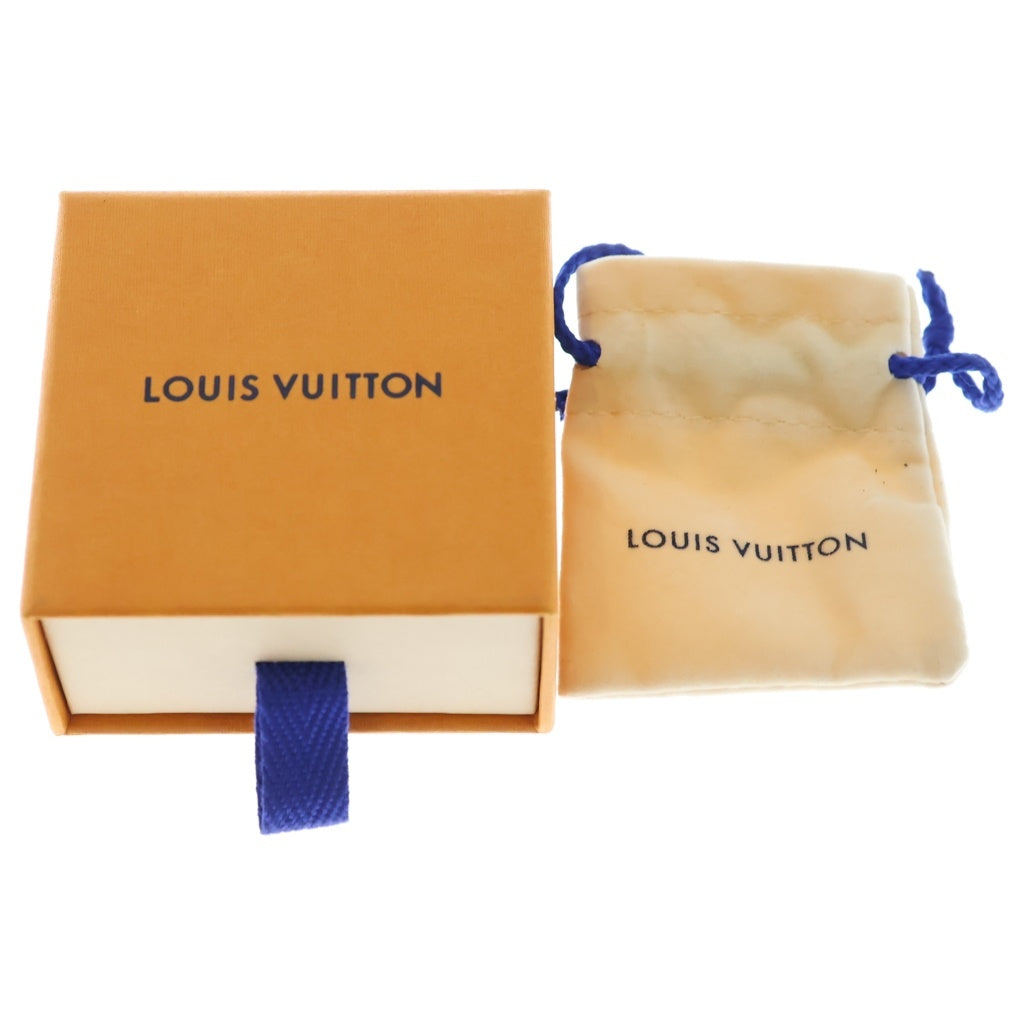 LOUIS VUITTON(ルイヴィトン) LV アイコニック ストラス ピアス メタル シルバー ラインストーン M00608 VA1251 レディース