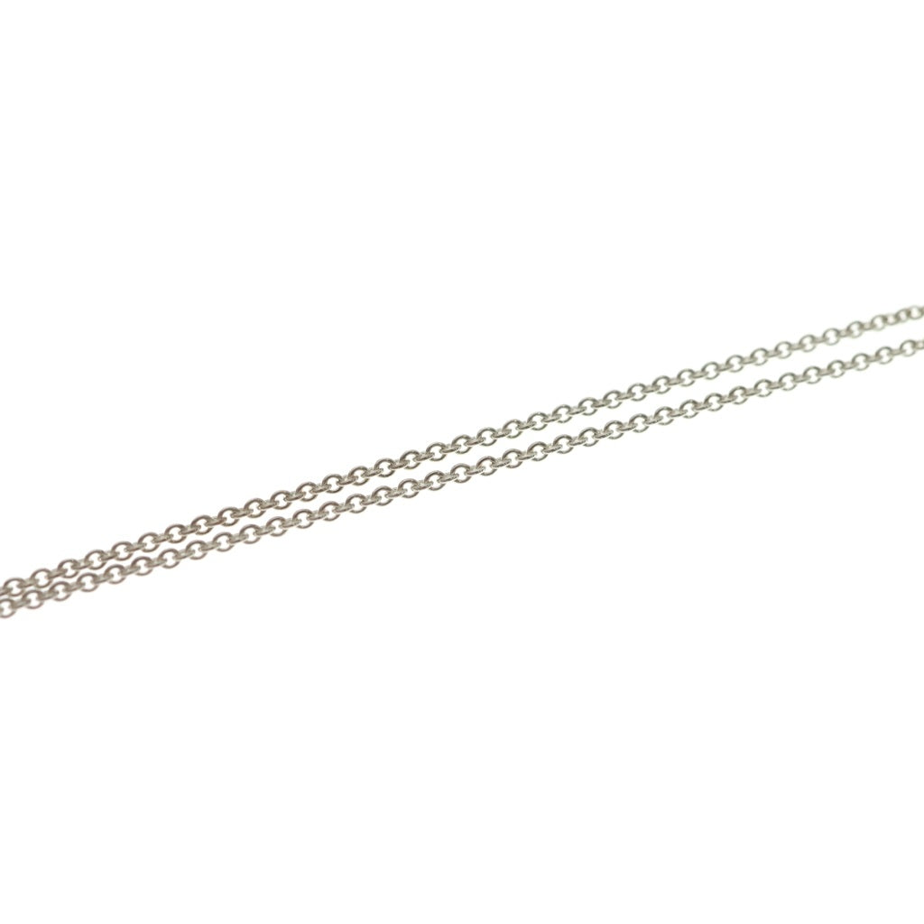 TIFFANY & Co.(ティファニー) トリプルリボン ネックレス シルバー×ゴールド SV925 Au750 レディース