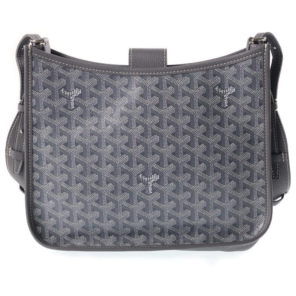 GOYARD(ゴヤール) ミュゼットPM ショルダーバッグ グレー PVC×レザー LME020262 袋 レディース