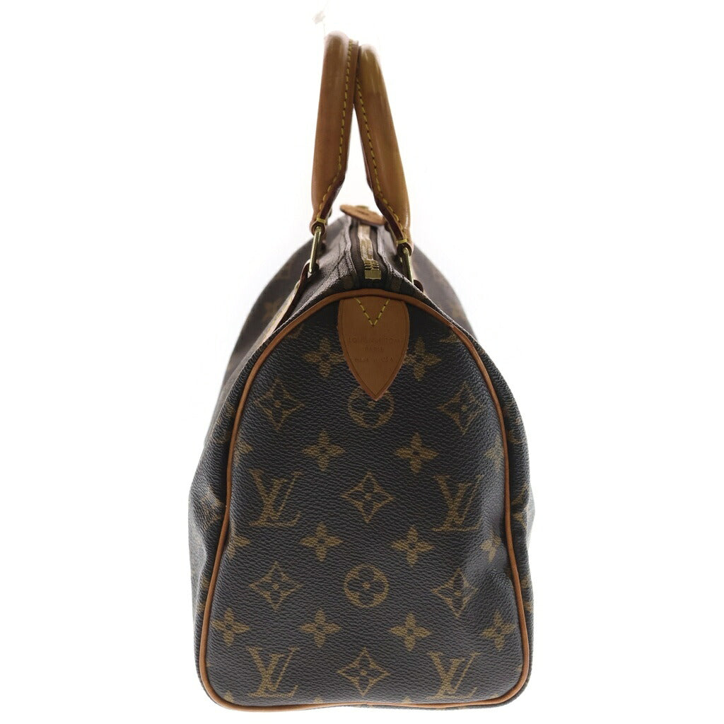 LOUIS VUITTON(ルイヴィトン) モノグラム スピーディー25 ハンドバッグ ミニボストンバッグ ブラウン PVC×レザー M41528