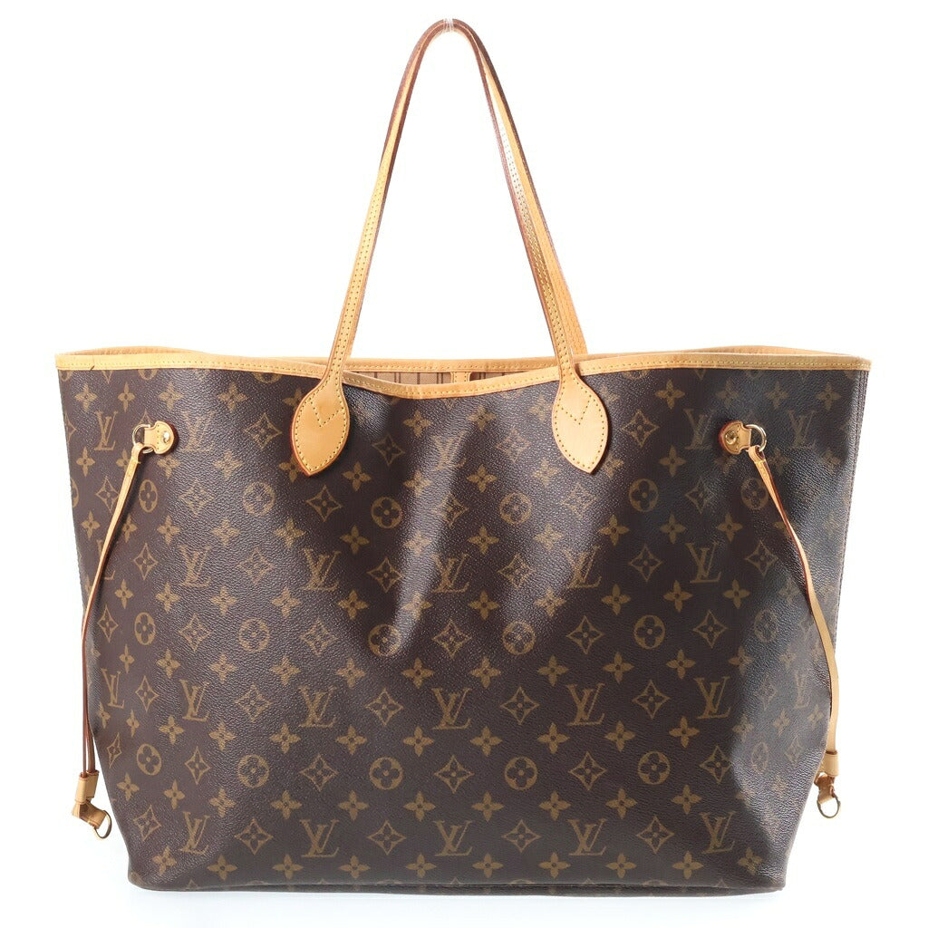 LOUIS VUITTON(ルイヴィトン) モノグラム ネヴァーフルGM トートバッグ ハンドバッグ ブラウン PVC×レザー M40990