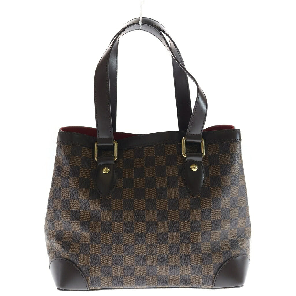 LOUIS VUITTON(ルイヴィトン) ダミエ ハムステッドPM ハンドバッグ ブラウン PVCレザー N51205 レディース