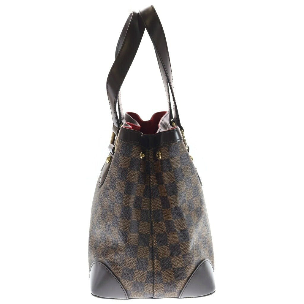 LOUIS VUITTON(ルイヴィトン) ダミエ ハムステッドPM ハンドバッグ ブラウン PVCレザー N51205 レディース