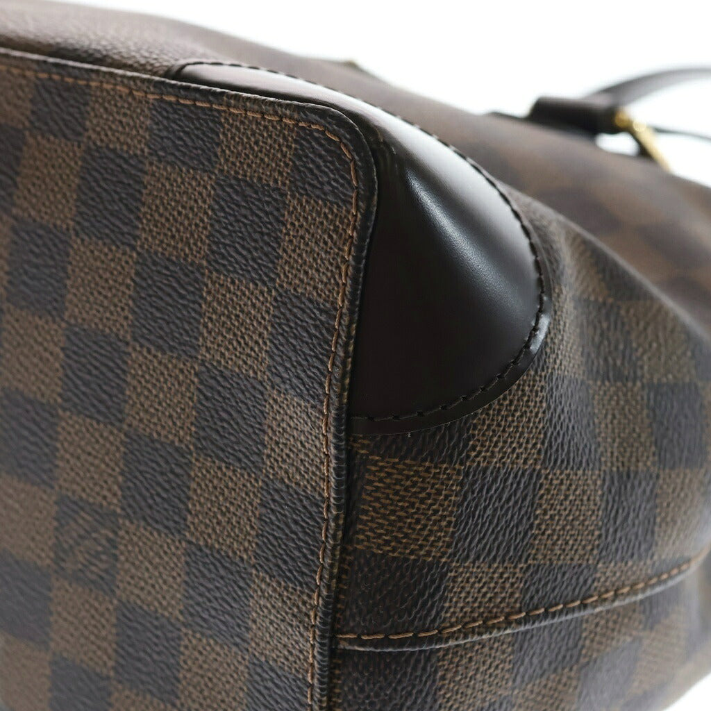 LOUIS VUITTON(ルイヴィトン) ダミエ ハムステッドPM ハンドバッグ ブラウン PVCレザー N51205 レディース