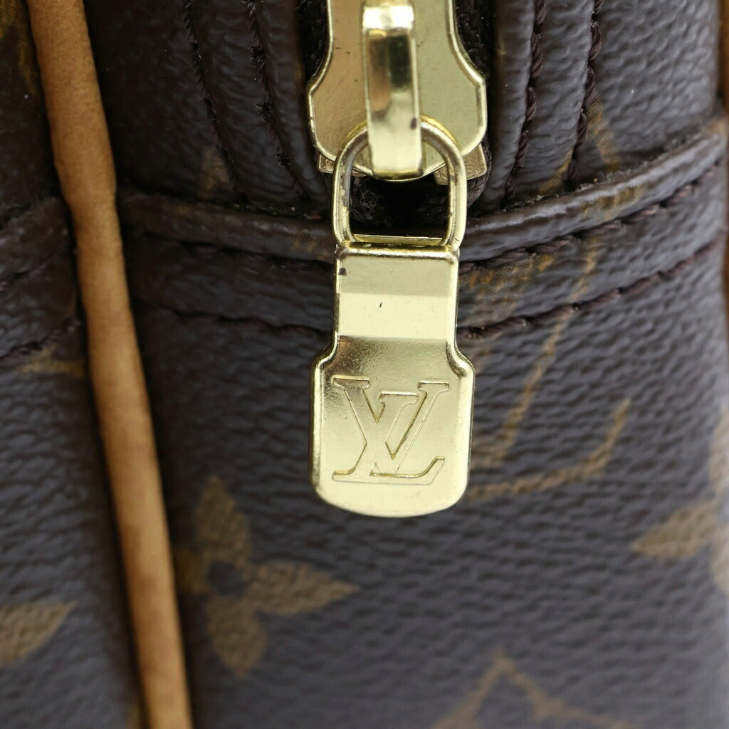 LOUIS VUITTON(ルイヴィトン) モノグラム リポーターPM ショルダーバッグ ブラウン PVCレザー M45254
