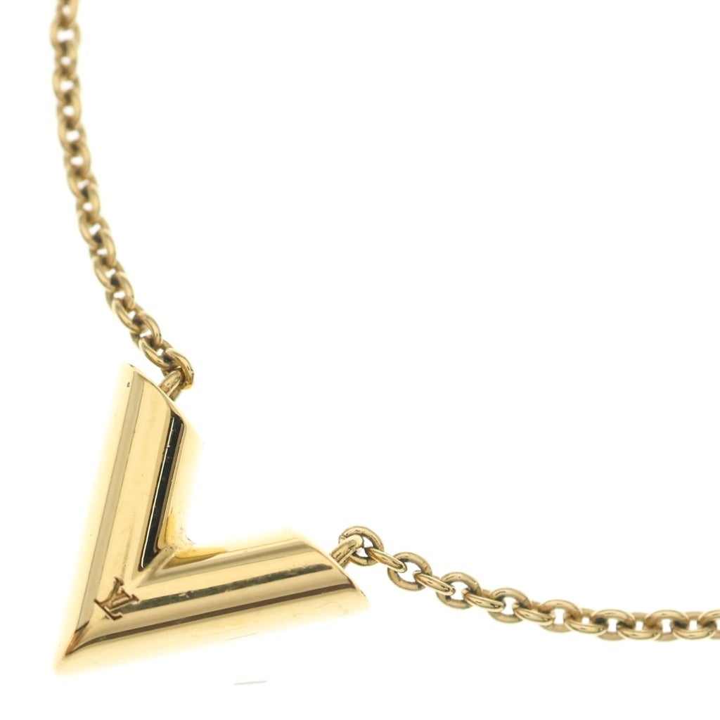 LOUIS VUITTON(ルイヴィトン) エセンシャルV ネックレス メタル ゴールド M61083