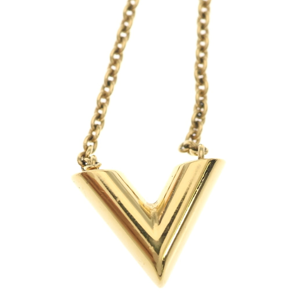 LOUIS VUITTON(ルイヴィトン) エセンシャルV ネックレス メタル ゴールド M61083