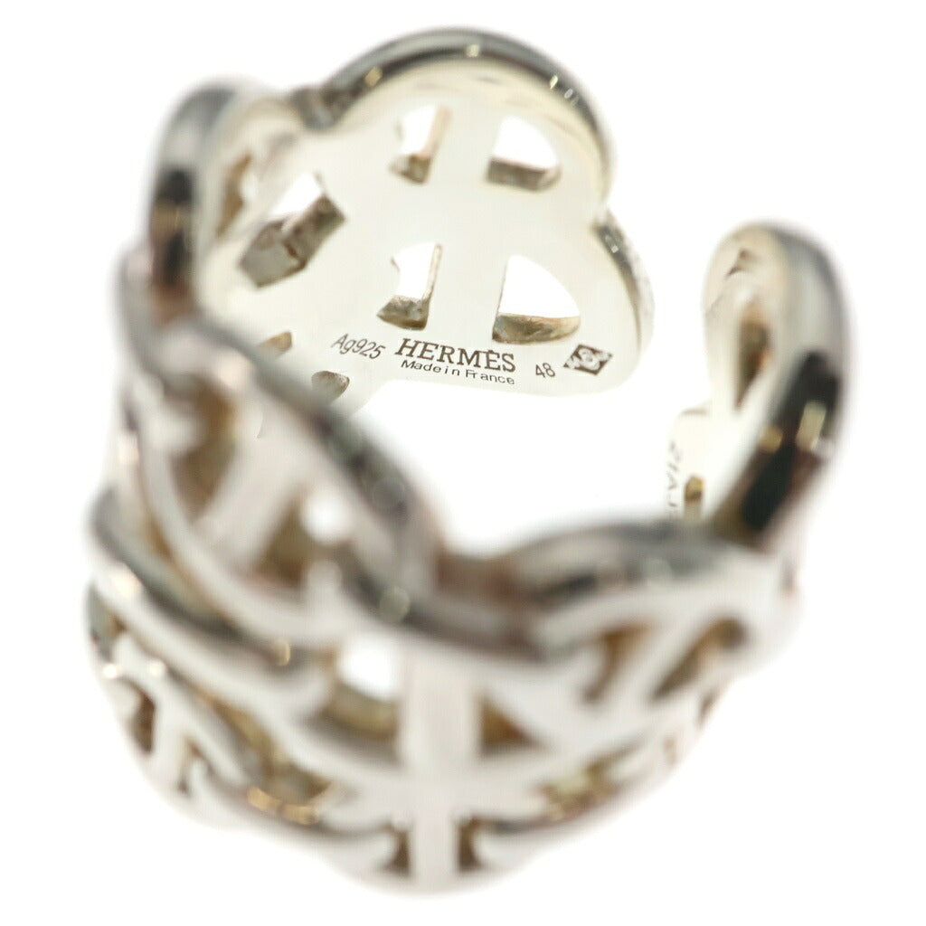 HERMES(エルメス) シェーヌダンクル アンシェネGM リング 指輪 シルバー SV925 H109506B