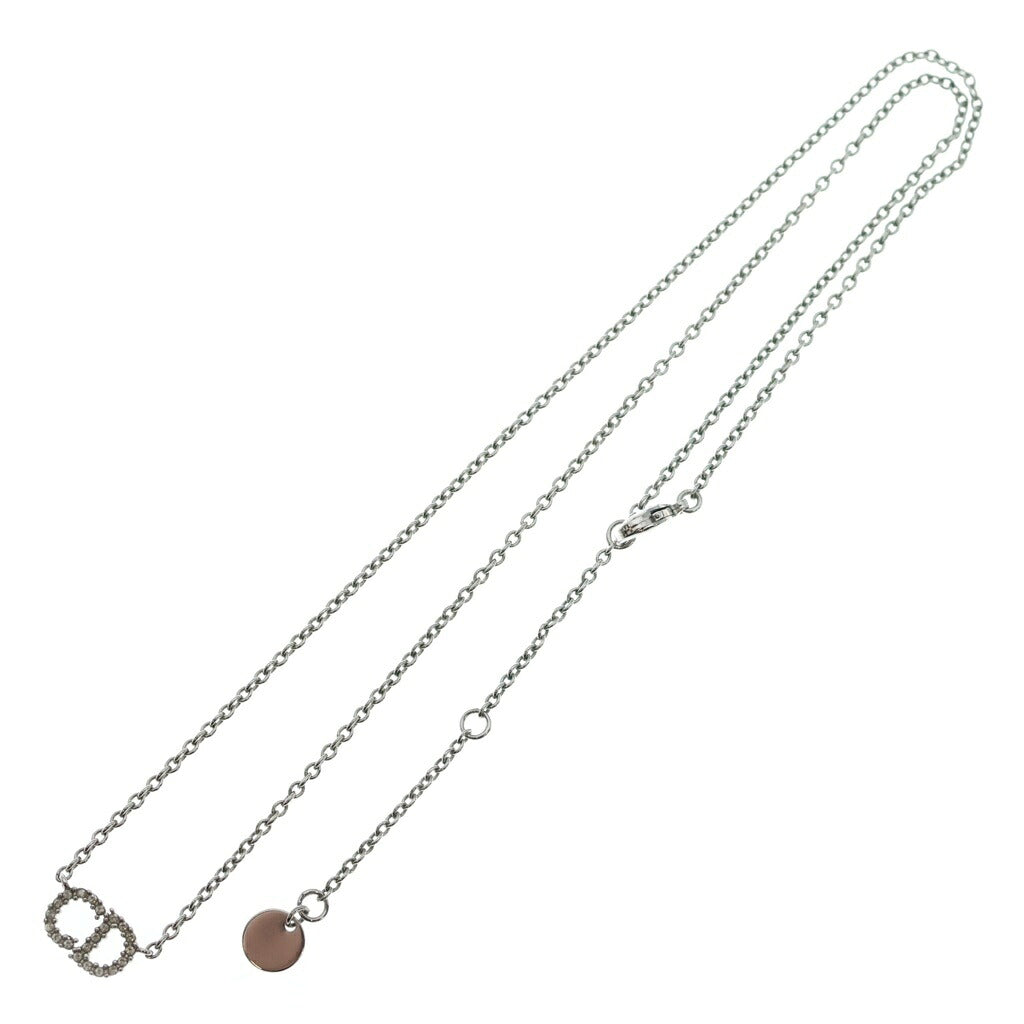 DIOR(ディオール) クレール ディー リュヌ ネックレス メタル シルバー ラインストーン N3523WOMZI
