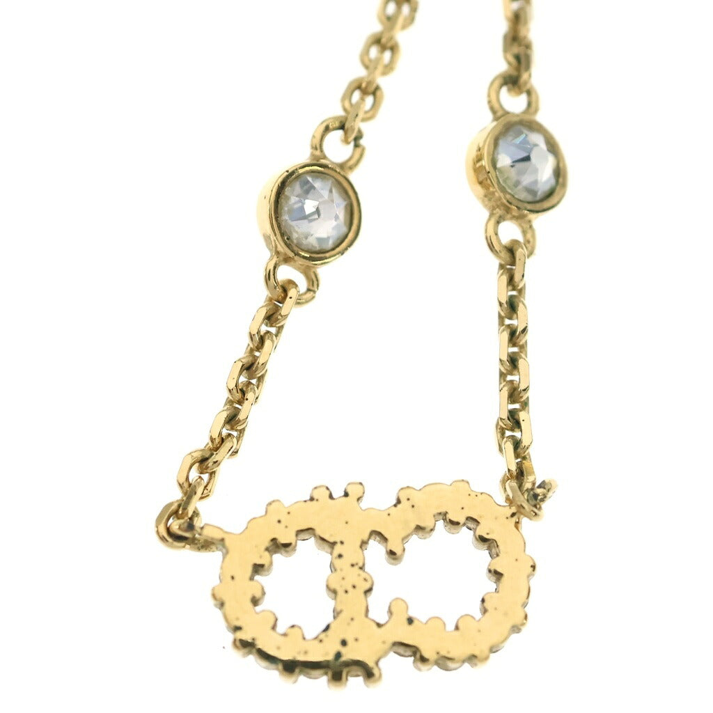 DIOR(ディオール) クレール ディー リュヌ ネックレス メタル ゴールド ラインストーン N1033CDLCY