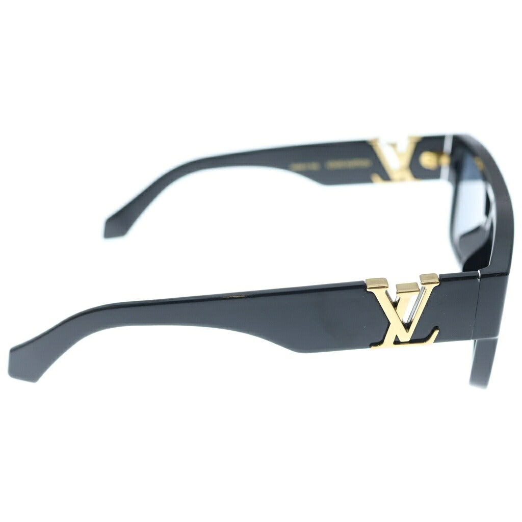 LOUIS VUITTON(ルイヴィトン) LV スリーク・スクエア サングラス プラスチック ブラック 93L 57□18 145 Z2062E