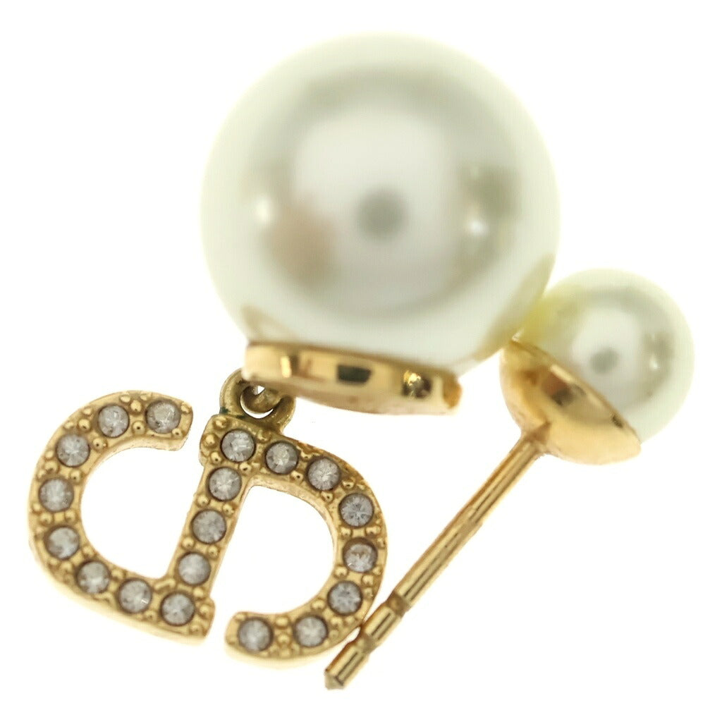 DIOR(ディオール) CDロゴ トライバル ピアス ゴールド レジンパール
