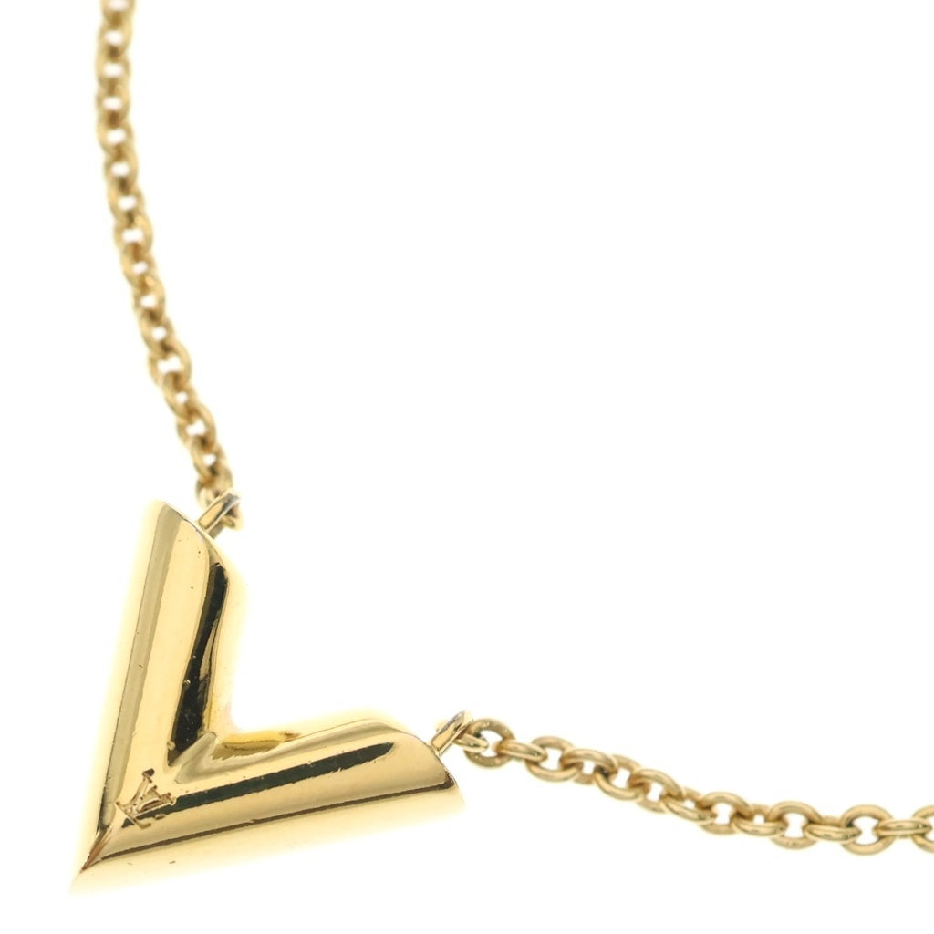 LOUIS VUITTON(ルイヴィトン) エセンシャルV ネックレス メタル ゴールド M61083