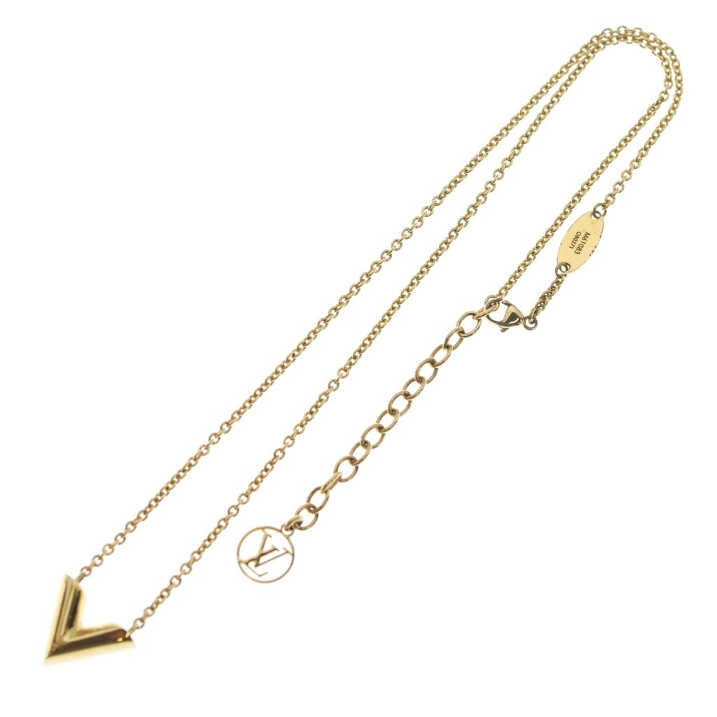 LOUIS VUITTON(ルイヴィトン) エセンシャルV ネックレス メタル ゴールド M61083