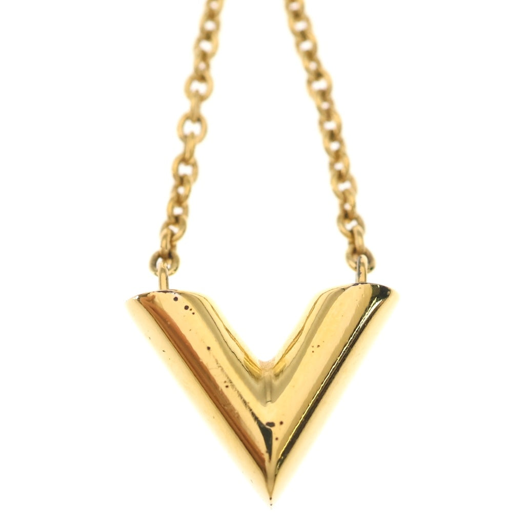 LOUIS VUITTON(ルイヴィトン) エセンシャルV ネックレス メタル ゴールド M61083
