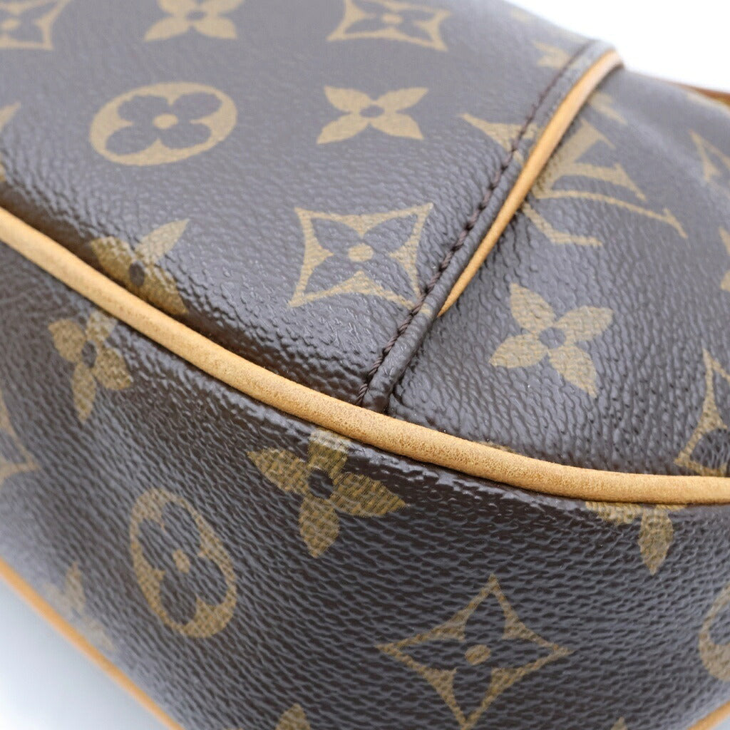 LOUIS VUITTON(ルイヴィトン) モノグラム テムズPM ワンショルダーバッグ ブラウン PVC M56384