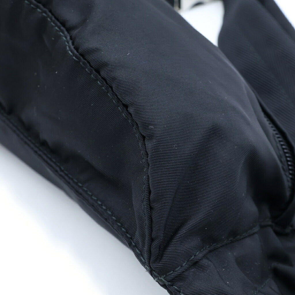 PRADA(プラダ) トライアングルロゴ ウエストバッグ ボディバッグ ナイロン ブラック 2VL132