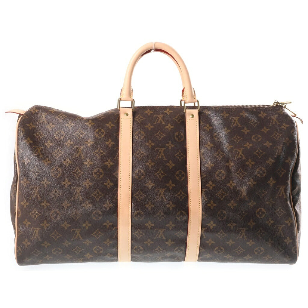 LOUIS VUITTON(ルイヴィトン) モノグラム キーポル55 ハンドバッグ ボストンバッグ ブラウン PVC×レザー M41424