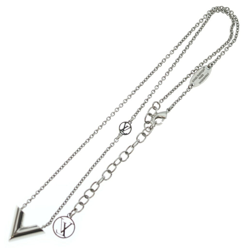 LOUIS VUITTON(ルイヴィトン) エセンシャルV ネックレス ペンダント シルバー メタル M63197