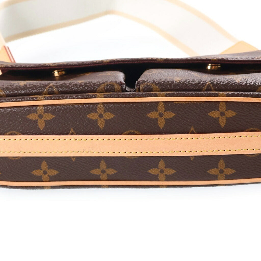 LOUIS VUITTON(ルイヴィトン) モノグラム ヴィバシテ 2WAYショルダーバッグ ブラウン PVC×レザー M46999