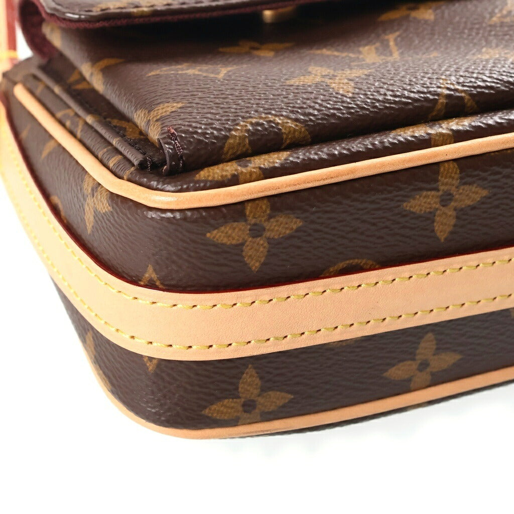 LOUIS VUITTON(ルイヴィトン) モノグラム ヴィバシテ 2WAYショルダーバッグ ブラウン PVC×レザー M46999