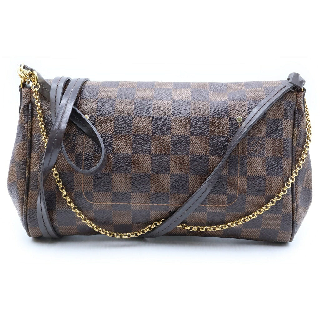 LOUIS VUITTON(ルイヴィトン) ダミエ エベヌ フェイボリットMM ショルダーバッグ ハンドバッグ 2WAY ブラウン PVC×レザー N41129