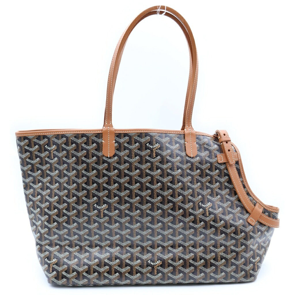 GOYARD(ゴヤール) シアン・グリ トートバッグ ブラウン PVCレザー