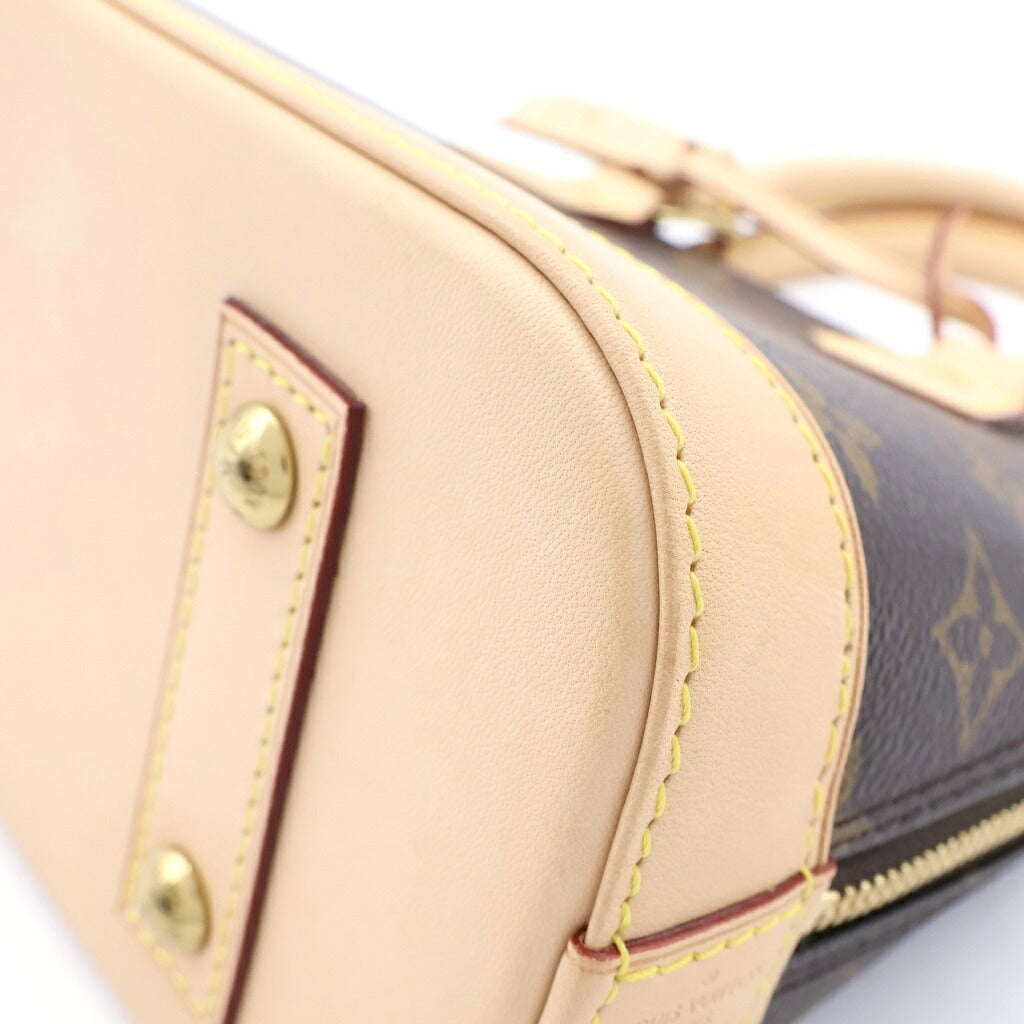 LOUIS VUITTON(ルイヴィトン) モノグラム アルマBB 2WAY ハンドバッグ ショルダーバッグ ブラウン PVC M53152