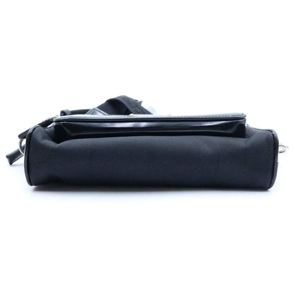 PRADA(プラダ) Re-Nylon ショルダーバッグ ナイロン×エナメル ブラック 2VH172