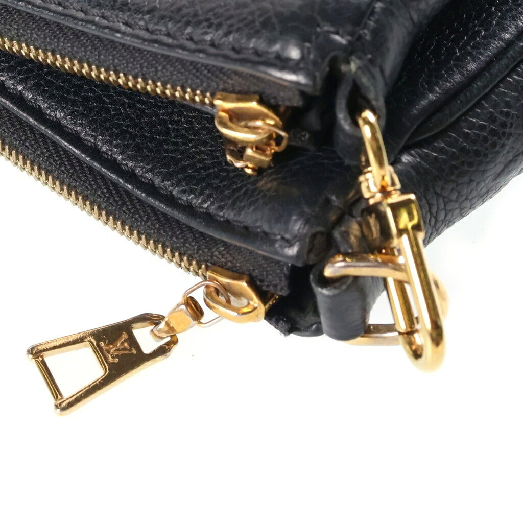 LOUIS VUITTON(ルイヴィトン) モノグラム アンプラント ミュルティポシェットアクセソワール ショルダーバッグ ブラック レザー M80399